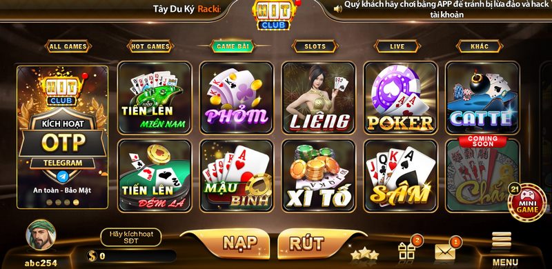 Khám phá game bài mậu binh hitclub đẳng cấp nhất hiện nay